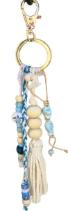Boho Key Ring - Ocean